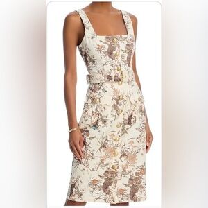 L’Agence Idy Belted Dress Brand New